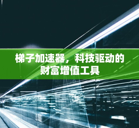 梯子加速器,科技驱动的财富增值工具 梯子加速器,科技驱动的财富增值工具
