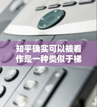 知乎确实可以被看作是一种类似于梯子的加速器，因为它通过其内容、平台优化、用户互动和技术手段，有效地加速了知识传播和知识获取。以下是对这一观点的详细分析