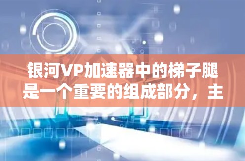 银河VP加速器中的梯子腿是一个重要的组成部分，主要用于优化硬件性能和提升系统流畅度。以下是对银河VP加速器梯子 3dm的详细分析