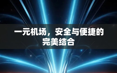 一元机场，安全与便捷的完美结合
