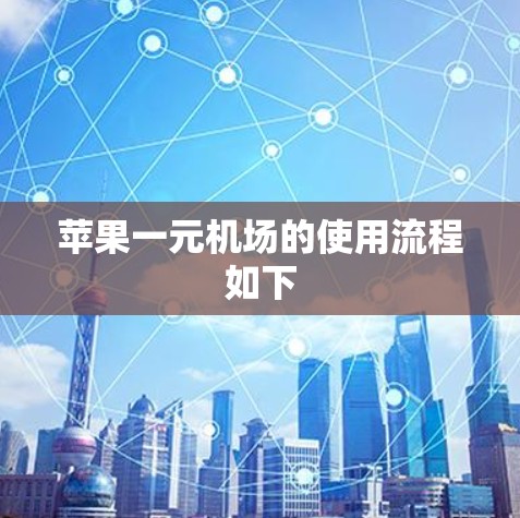 苹果一元机场的使用流程如下