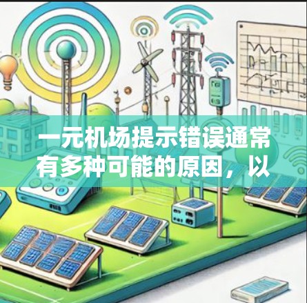 一元机场提示错误通常有多种可能的原因，以下是一些常见的解决方法