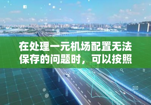 在处理一元机场配置无法保存的问题时，可以按照以下步骤进行检查和解决问题