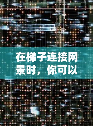 在梯子连接网景时，你可以根据以下步骤进行设计和摆放