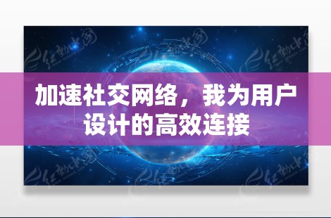 加速社交网络,我为用户设计的高效连接 加速社交网络,我为用户设计的高效连接