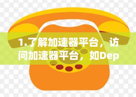1.了解加速器平台，访问加速器平台，如Depsys、Uptake或Fast accelerate，找到加速器列表