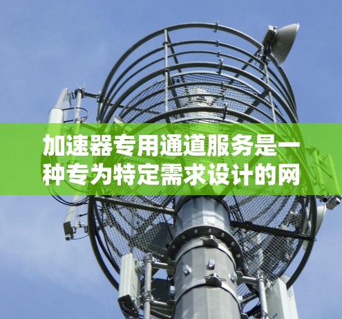 加速器专用通道服务是一种专为特定需求设计的网络加速工具，旨在提升文件传输的速度和质量。以下是对该服务的详细总结