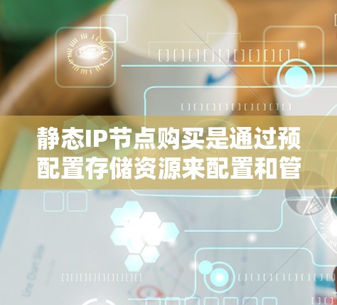 静态IP节点购买是通过预配置存储资源来配置和管理网络中的静态IP节点。以下是静态IP节点购买的步骤及过程