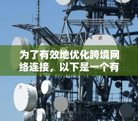 为了有效地优化跨境网络连接，以下是一个有条理的指南，涵盖关键步骤、软件选择和潜在问题