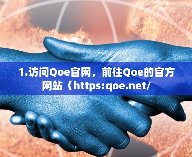 1.访问Qoe官网，前往Qoe的官方网站（https:qoe.net/