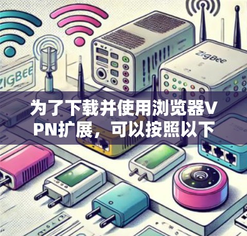 为了下载并使用浏览器VPN扩展,可以按照以下步骤操作